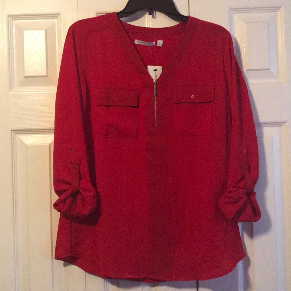 Red Notations Top